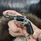 Mini M500 Revolver Metal Keychain Collectible - Detachable Alloy | Toylvia™