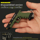 1:3 Scale G34 Metal Alloy Mini Pistol Keychain – Disassemble Model Toy