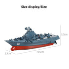 Mini RC Aircraft Carrier & Frigate Remote Control Warship Boat