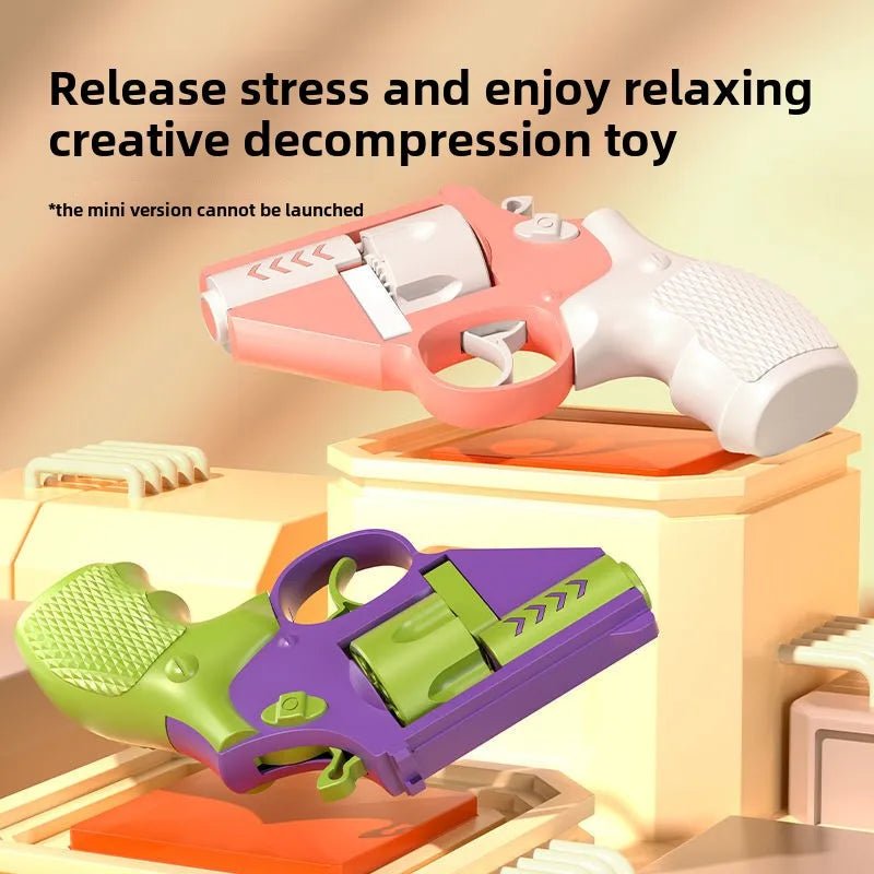 Mini Rotating Fidget Blaster Toy – 3D Printed Stress Relief Desk Fidget | Toylvia™ - Toylvia™ - Toylvia™ Secondary image