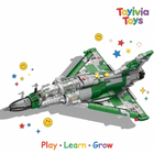 Mirage 2000 Fighter Jet Building Set | 1012PCS Military Plane | ToyIvia