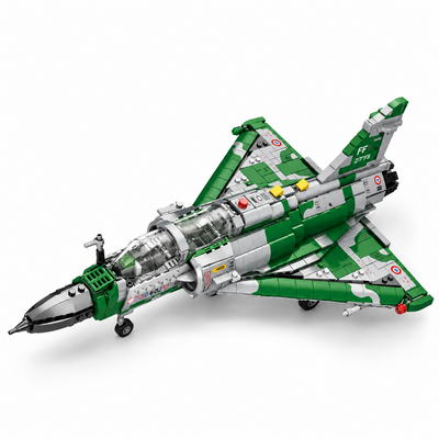 Mirage 2000 Fighter Jet Building Set | 1012PCS Military Plane | Toylvia