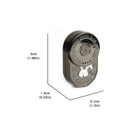 MIX Angry Rabbit Mechanical Fidget Slider Stainless Steel EDC Toy
