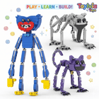 MOC Catnap Horror Game Figure | Nightmare Monster Bricks | Toylvia