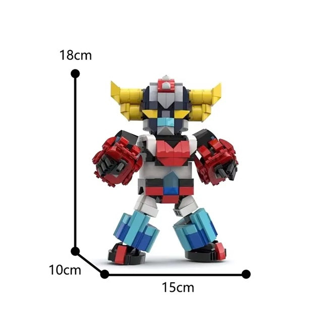 MOC Mecha Robot Anime Building Block Figure – Technical Brick Model Set (132–546 PCS) | Toylvia™ Secondary image