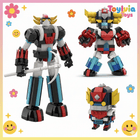 MOC Mecha Robot Anime Building Block Figure - Technical Brick Model Set (132-546 PCS) | Toylvia™