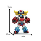 MOC Mecha Robot Anime Building Block Figure - Technical Brick Model Set (132-546 PCS) | Toylvia™