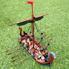 MOC Medieval Viking Ship Building Blocks Set (463 PCS) - Ocean Adventure Boat Model | Toylvia™