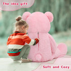 MorisMos Pink Giant Teddy Bear 4ft - Lovely 47