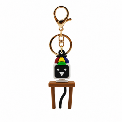 Mr. Fun Computer Sprunki Keychain Bag Pendant Cartoon Silicone Backpack Charm Gift