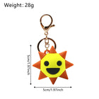 Mr. Sun Sprunki Keychain – Silicone Bag Charm & Backpack Pendant