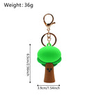 Mr. Tree Sprunki Keychain – Green Silicone Character Bag Charm & Backpack Pendant