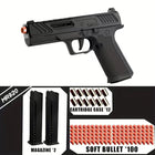MR920 Upgraded Soft Bullet Handgun | Continuous Fire & Empty Hanging | Toylvia