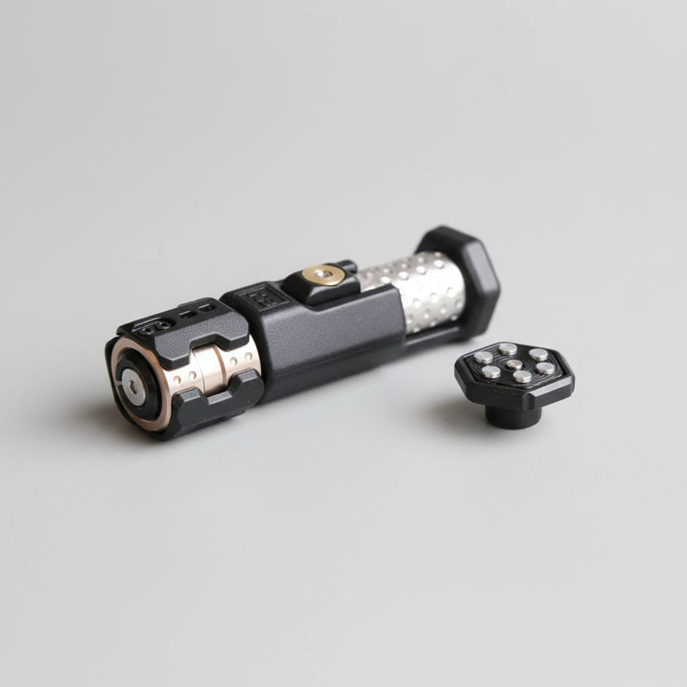 Musketeers Bolt-Action Metal Fidget Spinner Haptic Slider EDC Toy