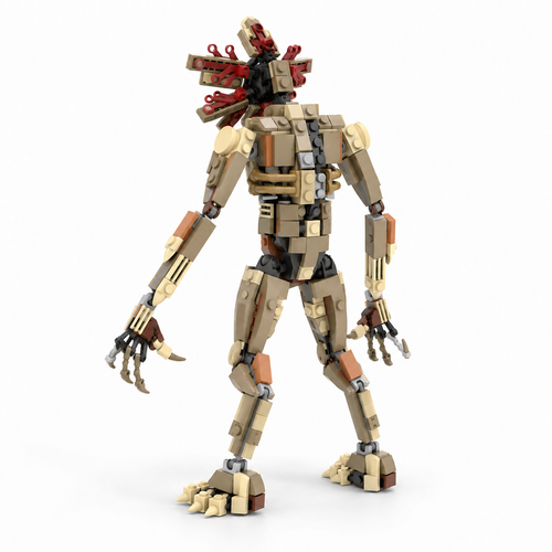 MOC Horror Monster Building Block Figure - Dark Fantasy Brick Model Desktop Ornament (ABS) | Toylvia™ - alternate view