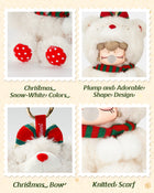 Rolife Nanci Christmas Bear Plush Pendant MN002 - Holiday Keychain & Charm