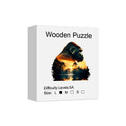 Canopy Sovereign: High-Difficulty Orangutan Forest Scenery Wooden Puzzle