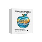 Arctic Orchard: High-Difficulty Apple Ice and Snow World Wooden Puzzle