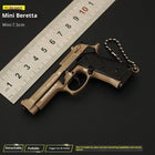 New PUBG Metal Gun Model 1:3 Beretta M92A1 Keychain - Alloy Pistol