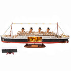 1912 Eternal Atlantic Voyager 3D Wooden Puzzle | 433PCS Model Kit | ToyIvia