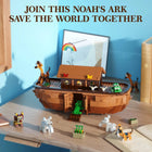 Noah's Ark Building Blocks Set | 845Pcs Bible Story Toy | Toylvia