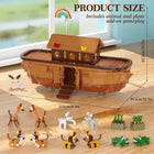 Noah's Ark Building Blocks Set | 845Pcs Bible Story Toy | Toylvia