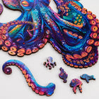 Colorful Octopus Wooden Puzzle – 200 Whimsy Pieces