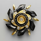 Open Armor Metal Fidget Slider Magnetic Spinning Top EDC Toy