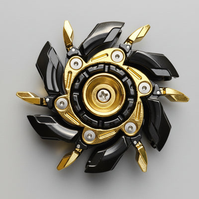 Open Armor Metal Fidget Slider Magnetic Spinning Top EDC Toy