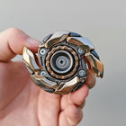 Open Armor Metal Fidget Slider Magnetic Spinning Top EDC Toy