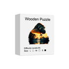Canopy Sovereign: High-Difficulty Orangutan Forest Scenery Wooden Puzzle