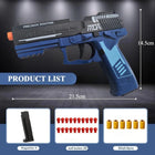 USP Soft Bullet Toy Pistol - Continuous Firing & Shell Ejecting Model Blaster