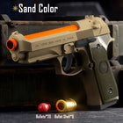 Beretta 92F Toy Gun Soft Bullet Pistol | Shell Ejection Blaster