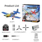 P51 Mustang RC Fighter - 4CH 2.4G Remote Control Airplane (BM26)
