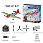 P51 Mustang RC Fighter - 4CH 2.4G Remote Control Airplane (BM26)