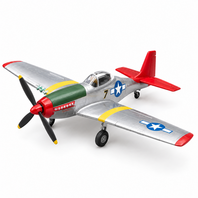 P51 Mustang RC Fighter - 4CH 2.4G Remote Control Airplane (BM26)