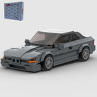 The Urban Shadow: 337-Piece Gray Sports Car DIY Construction Kit