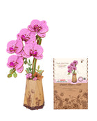 Rowood 3D Wooden Rose Bouquet - DIY Adjustable Flower Model Kit