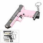 Pink TTIG34 Mini Metal Model Keychain 7cm – Detachable Collectible