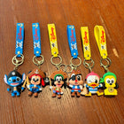 Pirate Cartoon PVC Keychain - Cute Character Bag & Car Charm