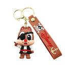 Pirate Cartoon PVC Keychain - Cute Character Bag & Car Charm
