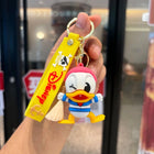 Pirate Cartoon PVC Keychain - Cute Character Bag & Car Charm