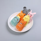 Cute Plush Squeaky Cat Toy Mouse Fox Monkey Dental Chew