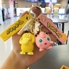 Pokémon Plush Keychain Hangers - Pikachu, Squirtle, Jigglypuff, Bulbasaur & Psyduck | Toylvia™