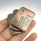 Magnetic EDC Poker Ace Fidget Slider Metal 3-Layer Desk Toy