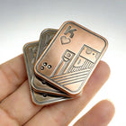 Magnetic EDC Poker Ace Fidget Slider Metal 3-Layer Desk Toy