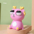 Pop-Out Eyes Dragon Squeeze Fidget Toy - Stress Relief Sensory Squishy