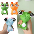 Pop-Out Eyes Dragon Squeeze Fidget Toy - Stress Relief Sensory Squishy