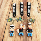 Popeye Kawaii Keychain - Cartoon Pendant Bag & Car Accessory