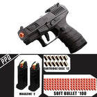 PPQ Continuous Fire Toy Gun - Tactical Soft Bullet Pistol Set